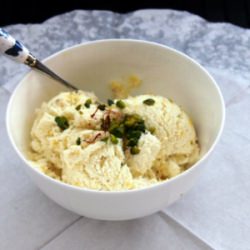 Saffron & Cardamom Ice Cream