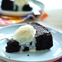 Chocolate Olive Oil Cake (GF)