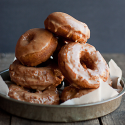 Pumpkin doughnuts