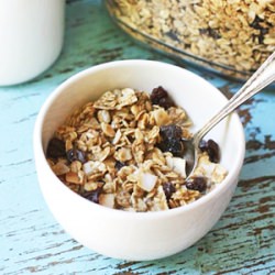 Maple SunButter Granola