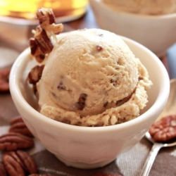 Maple Bourbon Pecan Ice Cream