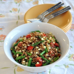 Wheat Berry Salad w/Pesto