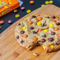 Giant Reese’s Pieces Cookie