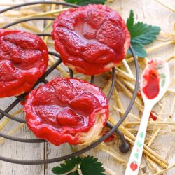 Simple Strawberry Tarte Tatin