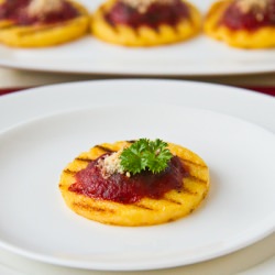 Grilled Polenta Cakes