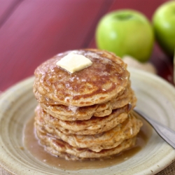 Apple Pancakes & Caramel Syrup