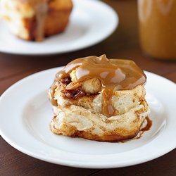 Caramel Apple Cinnamon Rolls