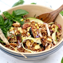 Rye Berry Salad