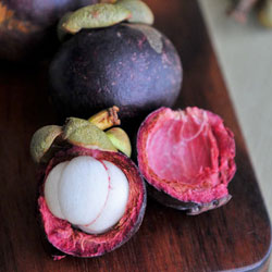 Snacking on Tropical Fruits