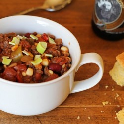 Roasted Pepper Elk Chili