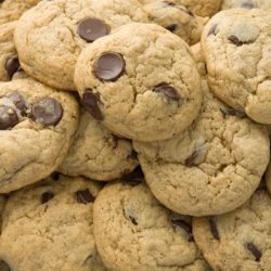 Chocolate PB banana cookies