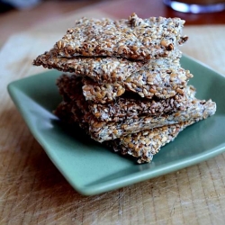 Three-seed crackers (gluten-free)