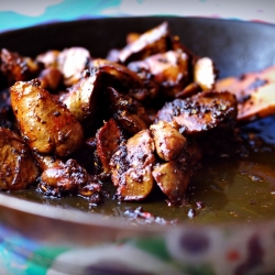 Garlic & Pomegranate Chicken Liver