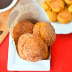 Pumpkin Doughnut Holes