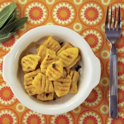 Pumpkin Gnocchi With Sage Butter