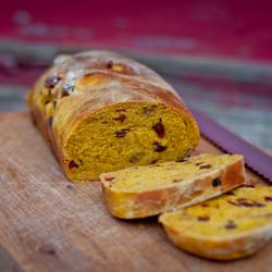 Cranberry Walnut Pumpkin Loaf