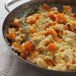 Baked Millet with Butternut Squash