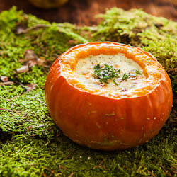 Roasted pumpkin