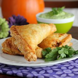 Cuban Empanadas with Avocado Mojo