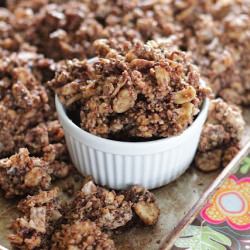 Chocolate and Banana Granola