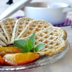 Poppy Seed Waffles