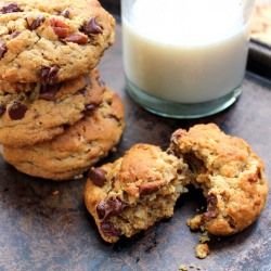 Double-Chocolate Chip Cookies