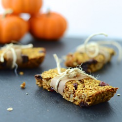 Pumpkin Granola Bars