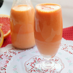 Grapefruit, Pear, Sweet Potato Juice