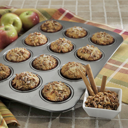 Applesauce Pecan Muffins