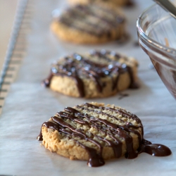 Oatmeal Shortbread Cookies, GF