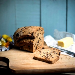 Fruit Toast and Cultured Butter