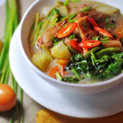 Hot and Sour Pork Soup