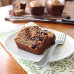 Peanut Butter Chocolate Chip Bread