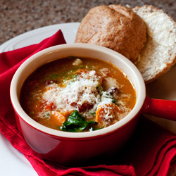 Pressure Cooker Minestrone Soup