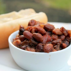 Apple Cinnamon Baked Beans