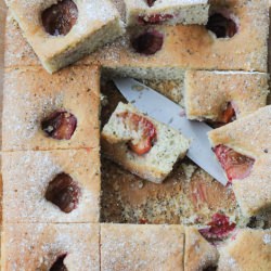 Poppy Seed and Plum Cake