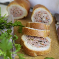 Stuffed Baguette {Franzella}