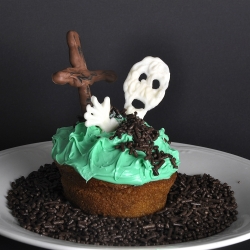 Skeleton Cupcakes