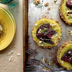 Farro Sweet Dumpling Squash Tarts