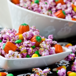 Halloween Popcorn Mix