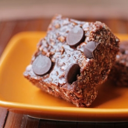 Chocolate Peanut Butter Oat Bars