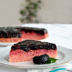 Blueberry Jelly Cake