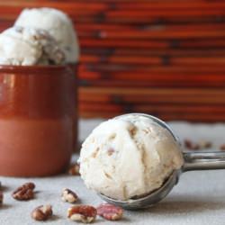 Sweet Potato Maple Pecan Ice Cream