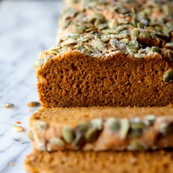 Spiced Honey Pumpkin Bread