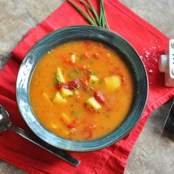 Roasted Red Pepper Soup