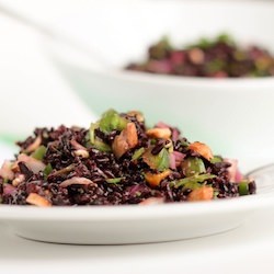 Black Rice and Mango Salad