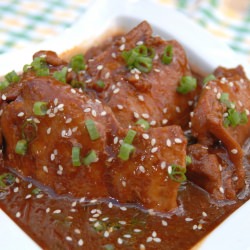 Chicken with Chinese BBQ Sauce