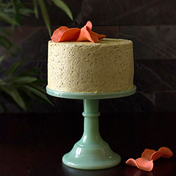 Chocolate Cake & Pistachio Frosting