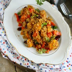 Bulgur with Butternut Squash