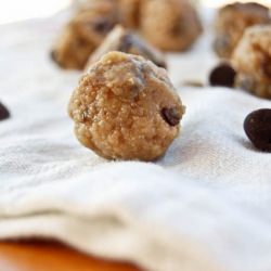 Chocolate Chip Cookie Dough Balls